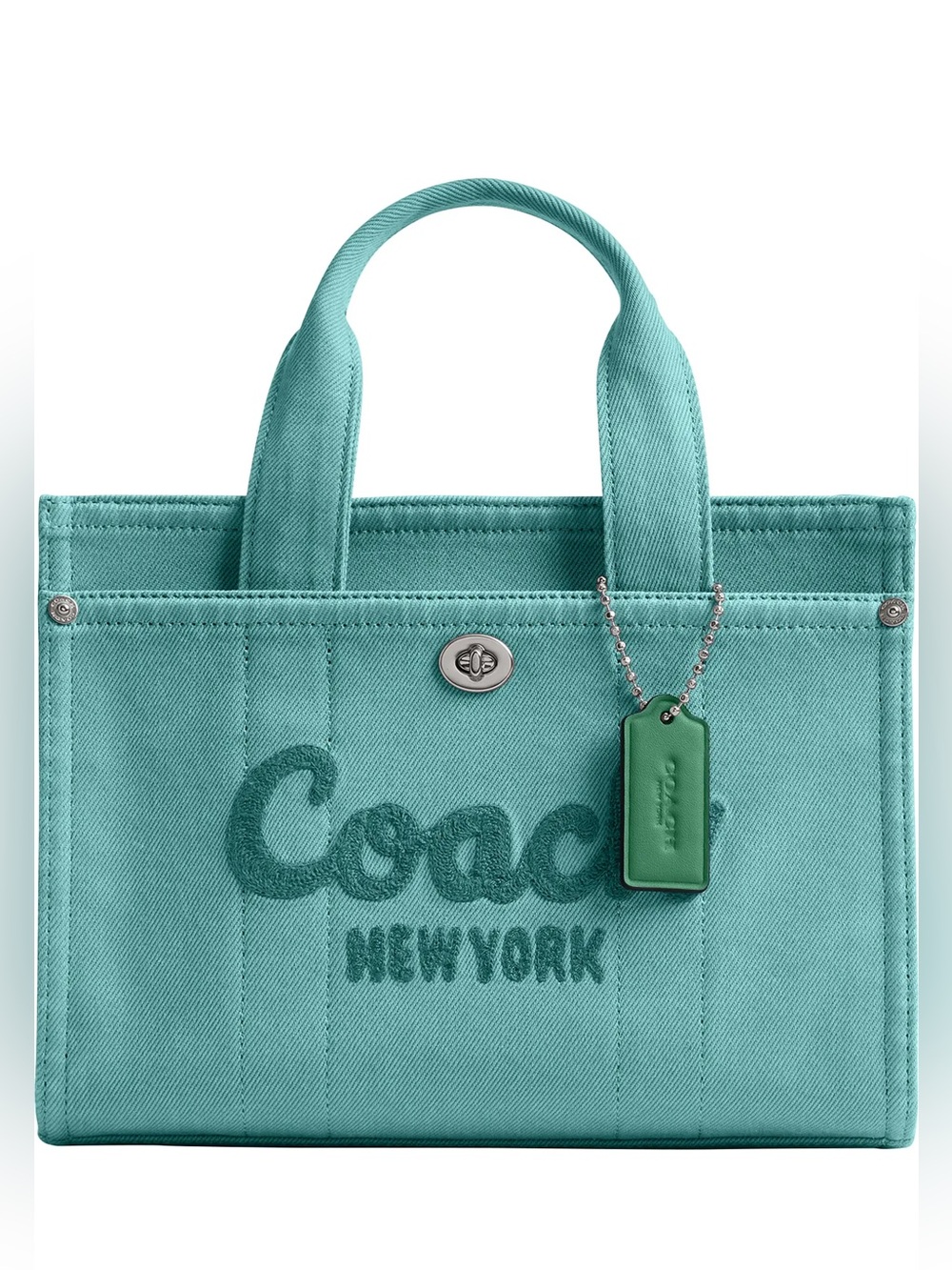 Coach Cargo Tote 26 in Ivy Green NTW (Style CBG46)